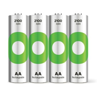 1x4 GP ReCyko+ NiMH Akku AA 2100mAH, ready to use 