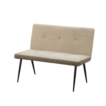 HTI-Living 2-Sitzer Bank Taupe Joschka 