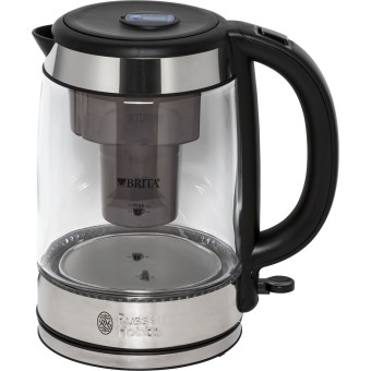 Russell Hobbs 20760-57 Clarity Wasserkocher edelstahl/Glas 