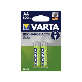 Akku 1x2 Varta Solar Accu AA NiMH 800 mAh Mignon 