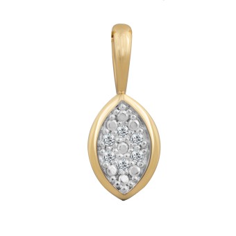 Orolino Anhänger 585 Gold mit 6x Brillant 0,03ct. 