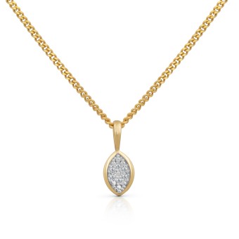 Orolino Anhänger mit Kette 585 Gold Brillant 0,030ct. 