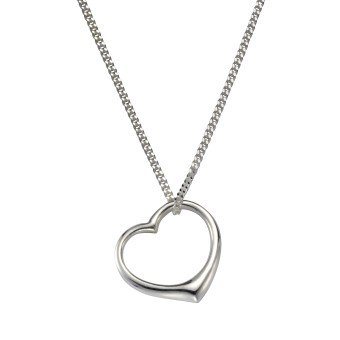 ZEEme Silver Anhänger mit Kette 925/- Sterling Silber 