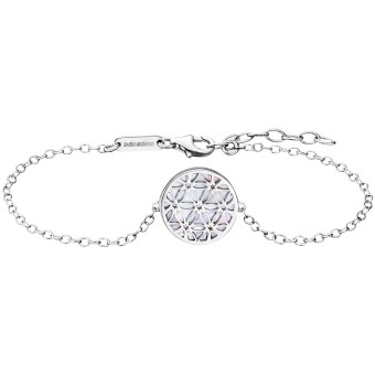 Julie Julsen Armband 925/- Sterling Silber rhodiniert Blume des Lebens 