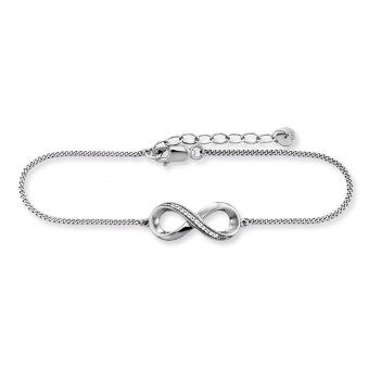 CAI Armband 925/- Sterling Silber Topas Infinity 