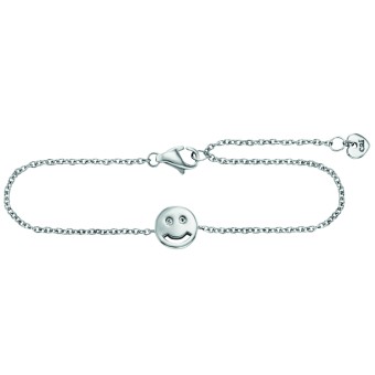 CAI Armband 925/- Sterling Silber Zirkonia Smile 