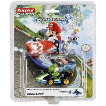 Carrera Autorennbahn Fahrzeug GO!!! 64035 Nintendo Mario Kart 8 - Yoshi 