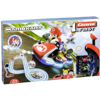 Carrera Autorennbahn FIRST Nintendo Mario Kart 2,9 m 20063028 