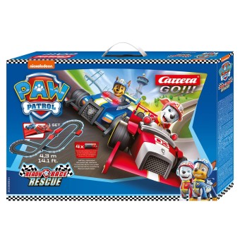 Carrera Autorennbahn GO!!! 20063514 Paw Patrol - Ready,Race & Rescue 