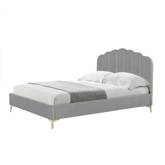 HTI-Living Bett 180 x 200 cm Yoris Grau