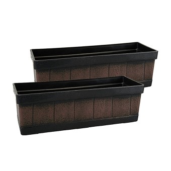 HTI-Living Blumenkasten 2er-Set Nessa 