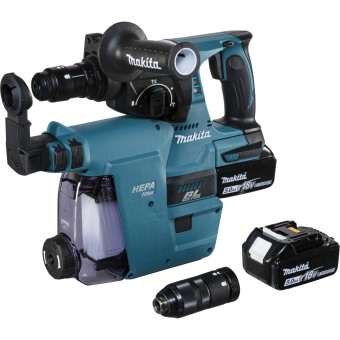 Makita Bohrhammer DHR243RTJW Akku-Kombihammer 