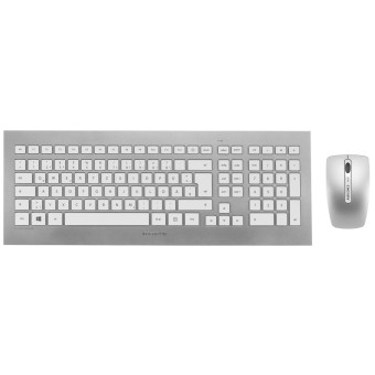 Cherry Kabellose Tastatur DW 8000 silver white Wireless Desktop 