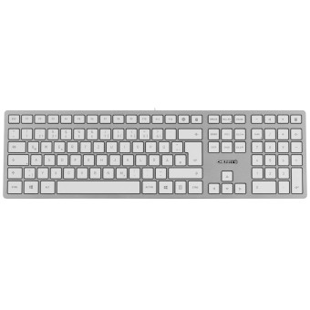 Cherry Tastatur KC6000 Slim USB silver 