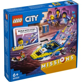 LEGO® City 60355 Detektivmissionen Wasserpolizei 