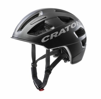 Cratoni City Fahrradhelm C-Pure schwarz matt 54-58cm