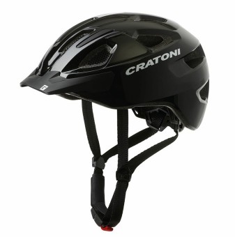 Cratoni City Fahrradhelm C-Swift schwarz glanz