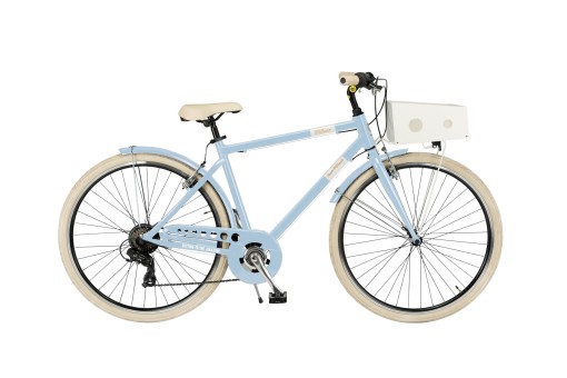 Venice-I love Italy Citybike MILANO  Man 28 Zoll , AZZURRO PARIOLINO 50cm