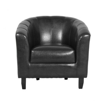 HTI-Living Cocktailsessel Cadogan Schwarz 