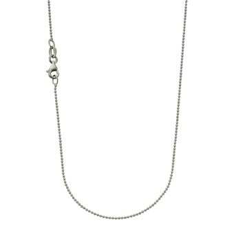 ZEEme Basic Collier 925/- Sterling Silber rhodiniert 45cm 