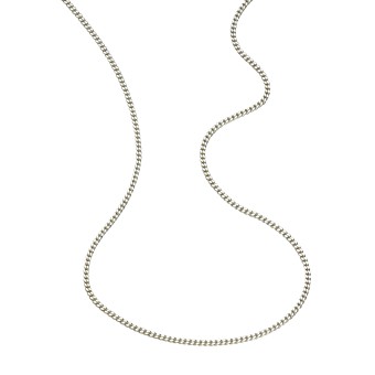 ZEEme Basic Collier 925/- Sterling Silber rhodiniert 50cm 