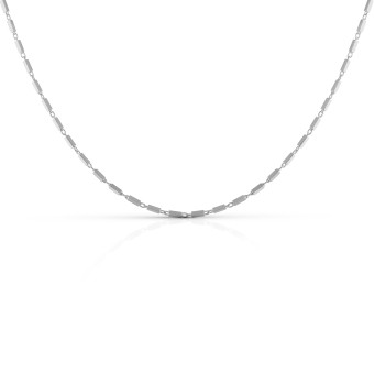 Collier 925/- Sterling Silber rhodiniert 