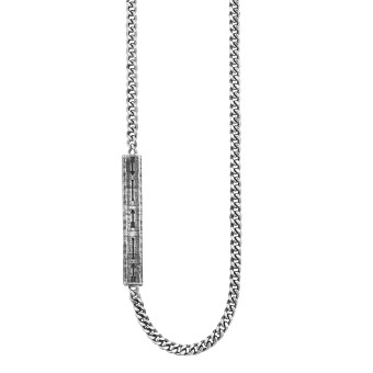 Collier 925/- Sterling Silber rhodiniert 65cm 