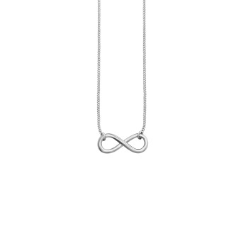 CAI Collier 925/- Sterling Silber rhodiniert Infinity 