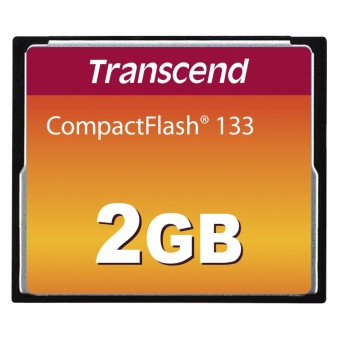 Transcend Compact Flash Speicherkarte Compact Flash 2GB 133x 