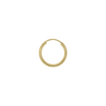 Creolen 333/- Gelbgold glanz  15mm 