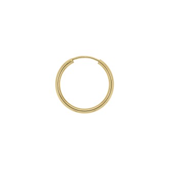 Creolen 333/- Gelbgold glanz  20 mm 