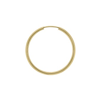 Creolen 333/- Gelbgold glanz  30mm 