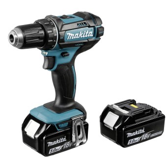 Makita DDF482RTJ 18V 2x BL1850B Akku-Bohrschrauber 