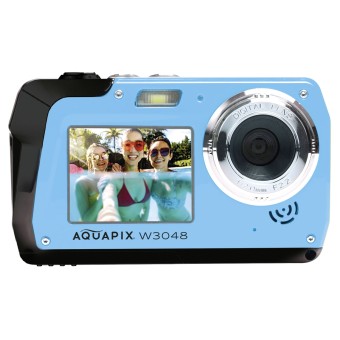 Digitalkamera Aquapix W3048 Edge iceblue 