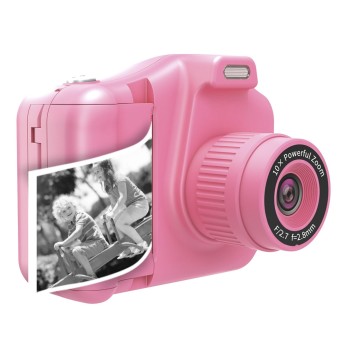 Digitalkamera KPC-1370 rosa Kinderkamera mit Drucker 