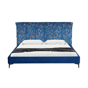 HTI-Living Doppelbett 180 x 200 cm Roxbury Blue Fantasy 