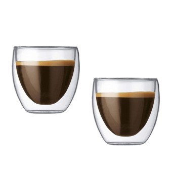 Neuetischkultur Doppelwandiges Glas 2er Set 100 ml 