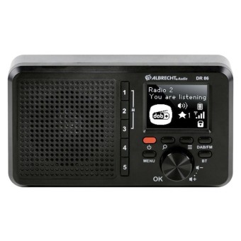 DR 86 tragbares Digitalradio 