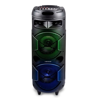 Dunlop Karaoke-Lautsprecher 2x 20 W Bluetooth 