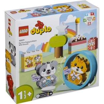 LEGO® Duplo 10977 Mein erstes Hündchen & Kätzchen 