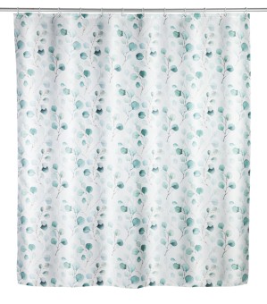 Wenko Duschvorhang Mod. Pioppo, Textil (Polyester), 180 x 200 cm, waschbar 