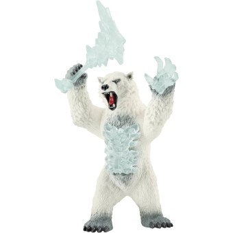 Schleich® Eldrador Creatures Blizzard Bär mit Waffe 42510 