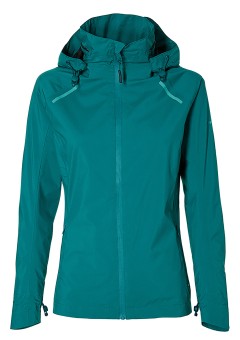 Basil Fahrrad-Regenjacke Damen Skane, teal green XS