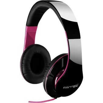 Fantec On-Ear SHP-250AJ schwarz/pink 
