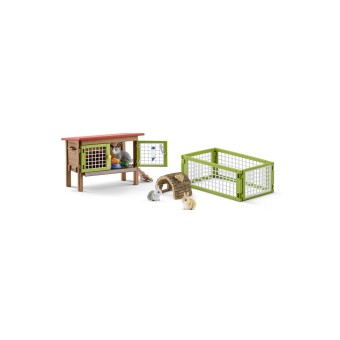 Schleich® Farm World 42420 Kaninchenstall 