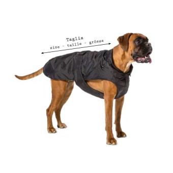 Fashion Dog Fashion Dog Hundemantel mit Kunstpelz-Futter - Braun 27 cm
