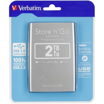 Verbatim Festplatte Store n Go 2,5