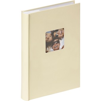 walther Fotoalbum Fun creme 10x15 300 Fotos Memo Einsteck ME111H 