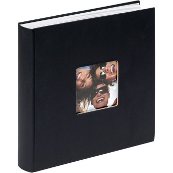 walther Fotoalbum Fun schwarz 30x30 100 Seiten Buchalbum FA208B 