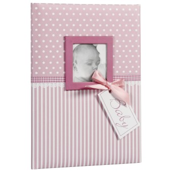 Goldbuch Fotoalbum Sweetheart pink 21x28 44 Seiten Babytagebuch 11801 